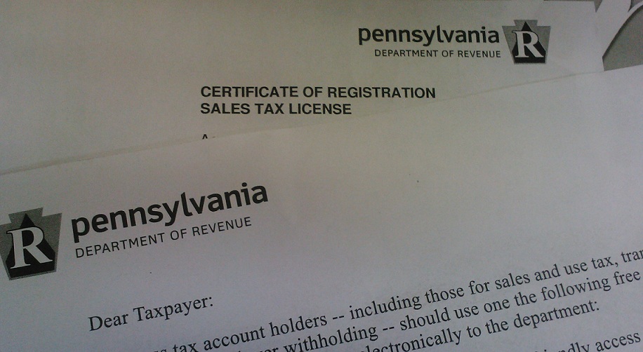 apply for a salesx tax pa